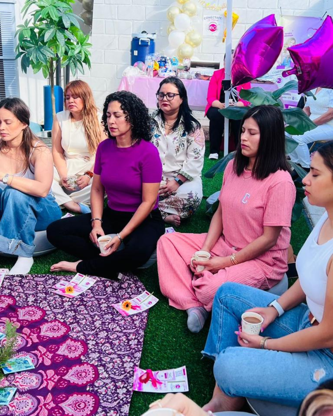 Comunidad de mujeres conectadas en el bootcamp
